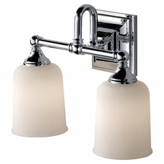 Feiss Harvard 2-LT Vanity Strip - Chrome - VS27002-CH Feiss Harvard 2-LT Vanity Strip - Chrome - VS27002-CH