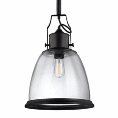 Feiss Hobson 1-LT Pendant - Oil Rubbed Bronze - P1356ORB Feiss Hobson 1-LT Pendant - Oil Rubbed Bronze - P1356ORB