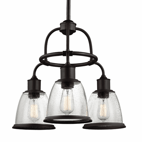 Feiss Hobson 3-LT Chandelier - Oil Rubbed Bronze - F3020/3ORB
