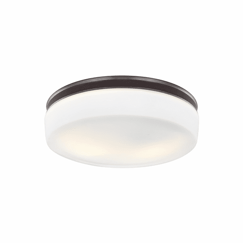Feiss Issen 2-LT Flush Mount - Oil Rubbed Bronze - FM504ORB