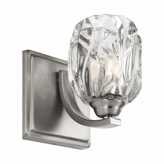Feiss Kalli 1-LT Wall Sconce - Satin Nickel - VS22701SN-L1