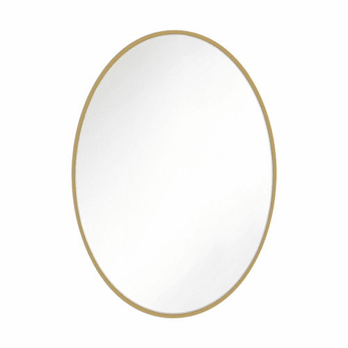 Feiss Kit Oval Mirror - Brass - MR1300BBS