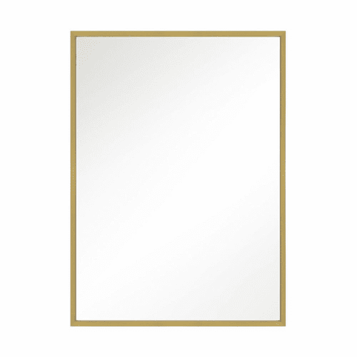 Feiss Kit Rectangular Mirror - Brass - MR1303BBS