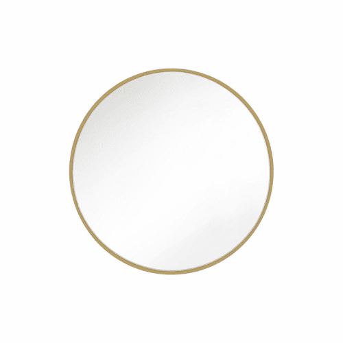 Feiss Kit Round Mirror - Brass - MR1301BBS