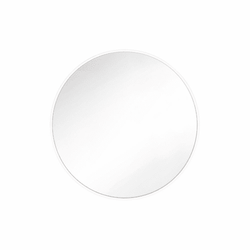 Feiss Kit Round Mirror - White - MR1301MWT