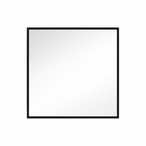Feiss Kit Square Mirror - Black - MR1302MBK