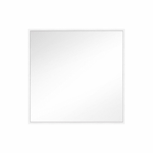 Feiss Kit Square Mirror - White - MR1302MWT