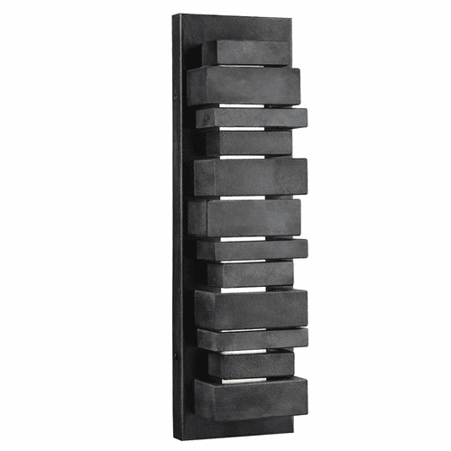 Feiss Ledgend 18" LED Outdoor Sconce - Dark Weathered Zinc - OL11201DWZ