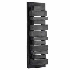 Feiss Ledgend 18" LED Outdoor Sconce - Dark Weathered Zinc - OL11201DWZ