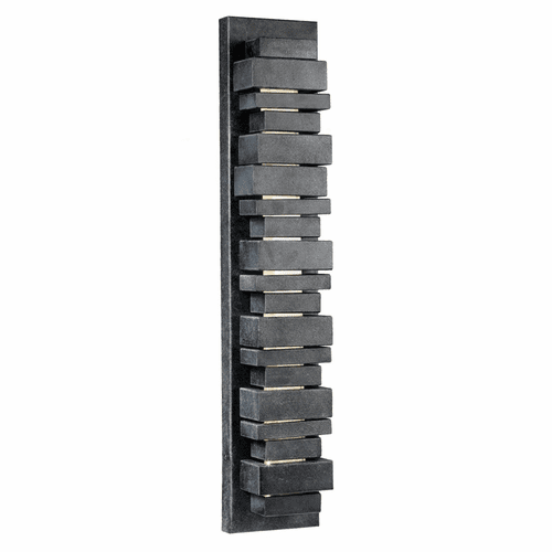 Feiss Ledgend 26" LED Outdoor Sconce - Dark Weathered Zinc - OL11202DWZ