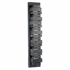 Feiss Ledgend 26" LED Outdoor Sconce - Dark Weathered Zinc - OL11202DWZ