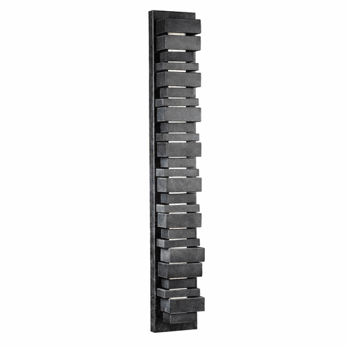 Feiss Ledgend 34" LED Outdoor Sconce - Dark Weathered Zinc - OL11203DWZ