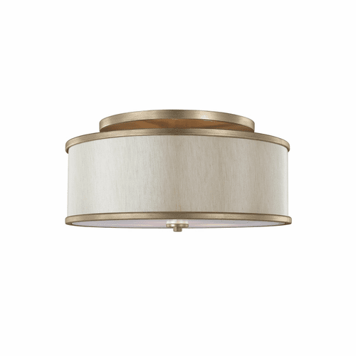 Feiss Lennon 3-LT Semi-Flush Mount - Sunset Gold - SF339SG