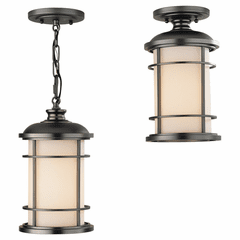 Feiss Lighthouse 1-LT Outdoor Pendant - Burnished Bronze - OL2209BB Feiss Lighthouse 1-LT Outdoor Pendant - Burnished Bronze - OL2209BB