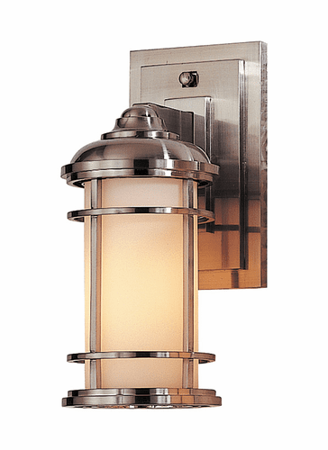 Feiss Lighthouse 1-LT Wall Lantern - Brushed Steel - OL2200BS