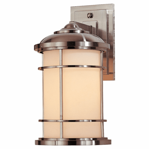 Feiss Lighthouse 1-LT Wall Lantern - Brushed Steel - OL2201BS