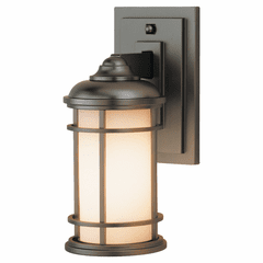 Feiss Lighthouse 1-LT Wall Lantern - Burnished Bronze - OL2200BB