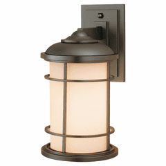 Feiss Lighthouse 1-LT Wall Lantern - Burnished Bronze - OL2201BB