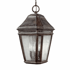 Feiss Londontowne 3-LT Outdoor Pendant - Weathered Chestnut - OL11311WCT