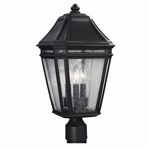 Feiss Londontowne 3-LT Outdoor Post - Black - OL11308BK