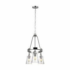 Feiss Loras 3-LT Chandelier - Chrome - F3168/3CH