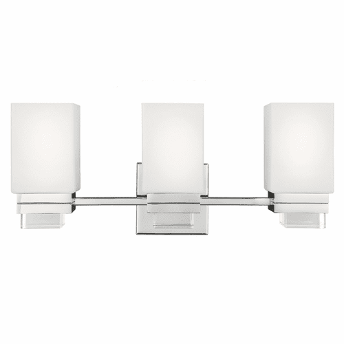 Feiss Maddison 3-LT Vanity - Polished Nickel - VS20603PN