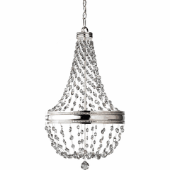 Feiss Malia 6-LT Chandelier - Polished Nickel - F2811/6PN