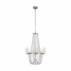 Feiss Marielle 12-LT Chandelier - Antique Gild - F3281/12ADB