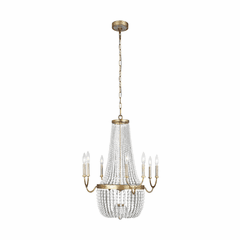Feiss Marielle 8-LT Chandelier - Antique Gild - F3280/8ADB