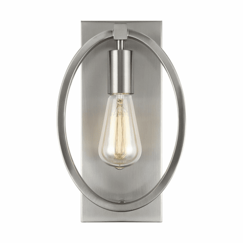 Feiss Marlena 1-LT Medium Wall Sconce - Satin Nickel - WB1847SN