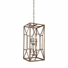 Feiss Marquelle 6-LT Foyer Chandelier - Distressed Goldleaf - F3174/6DSGL