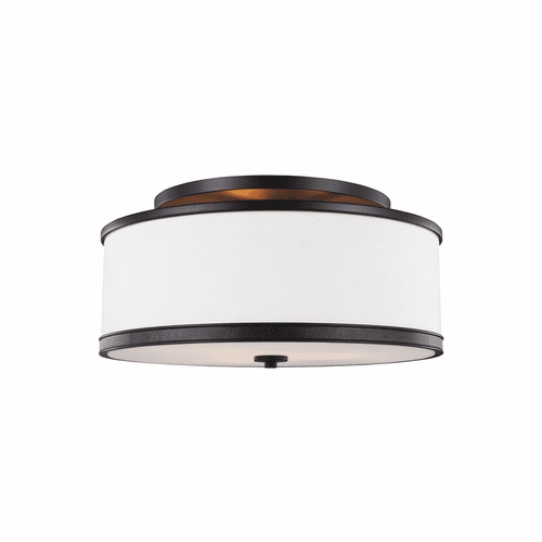 Feiss Marteau 3-LT Indoor Semi-Flush Mount - Oil Rubbed Bronze - SF337ORB