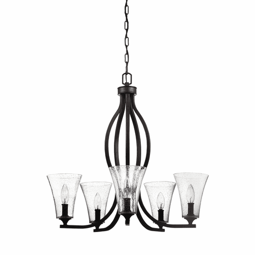 Feiss Marteau 5-LT Chandelier - Oil Rubbed Bronze - F3112/5ORB