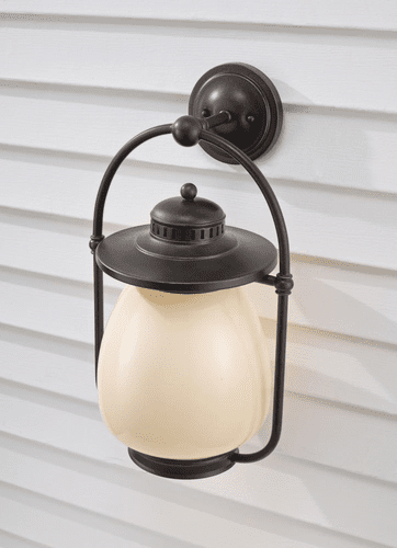 Feiss Mc Coy 1-Bulb Grecian Bronze Outdoor Lighting - OLPL7404GBZ