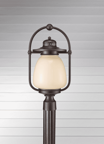 Feiss Mc Coy 1-Bulb Grecian Bronze Outdoor Lighting - OLPL7408GBZ