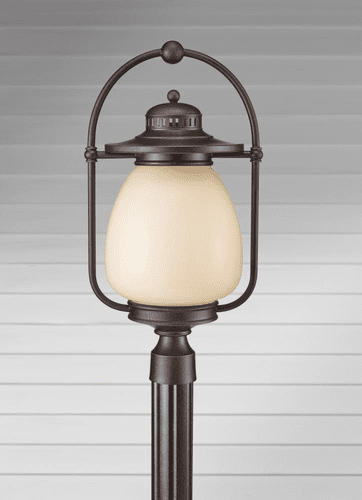 Feiss Mc Coy 1-Bulb Grecian Bronze Outdoor Lighting - OLPL7508GBZ