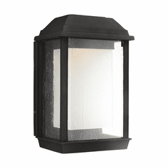 Feiss McHenry 1-LT Outdoor Wall Lantern - Textured Black - OL12801TXB-L1