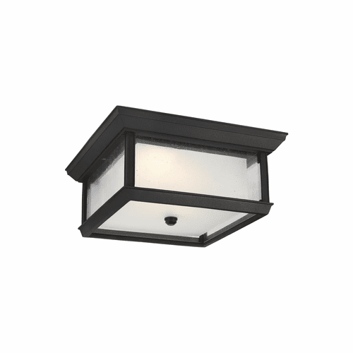 Feiss McHenry 2-LT Outdoor Flush Mount - Textured Black - OL12813TXB-L1