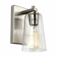 Feiss Mercer 1-LT Wall Sconce - Satin Nickel - VS24301SN