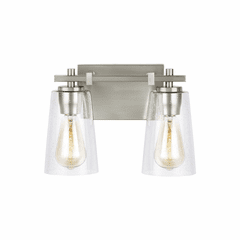 Feiss Mercer 2-LT Vanity - Satin Nickel - VS24302SN