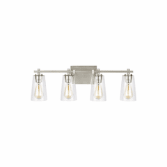 Feiss Mercer 4-LT Vanity - Satin Nickel - VS24304SN