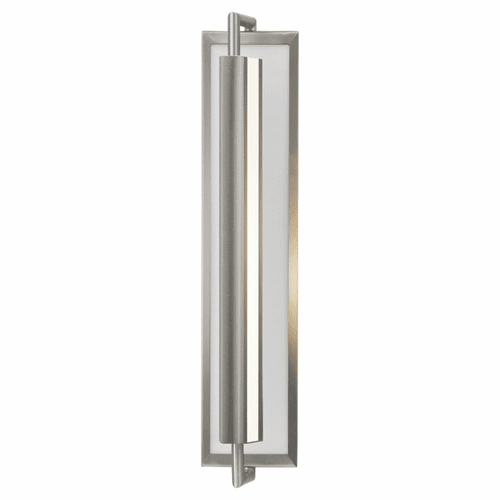 Feiss Mila 2-LT Sconce - Brushed Steel - WB1452BS