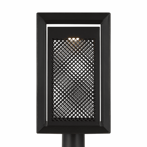 Feiss Milton 1-LT Outdoor Post Lantern - Antique Bronze - OL15107ANBZ-L1