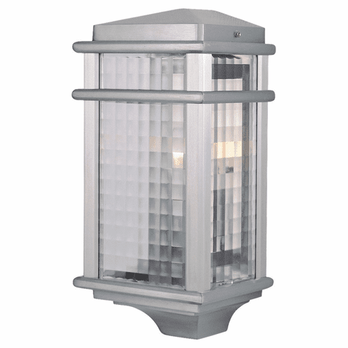 Feiss Mission Lodge 1-LT Wall Lantern - Brushed Aluminum - OL3403BRAL