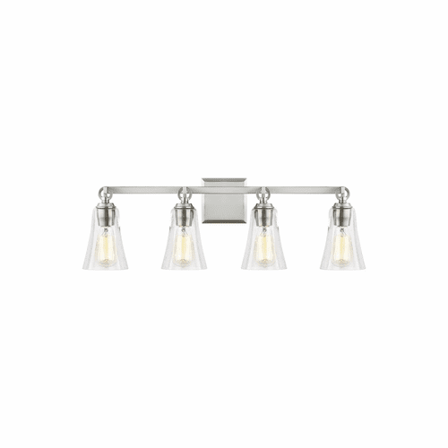 Feiss Monterro 4-LT Vanity - Satin Nickel - VS24704SN