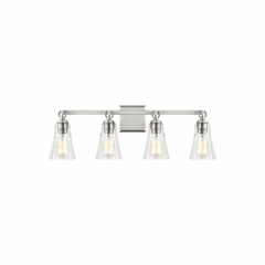 Feiss Monterro 4-LT Vanity - Satin Nickel - VS24704SN
