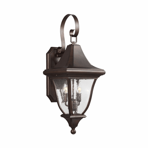 Feiss Oakmont 2-LT Outdoor Wall Lantern - Patina Bronze - OL13101PTBZ