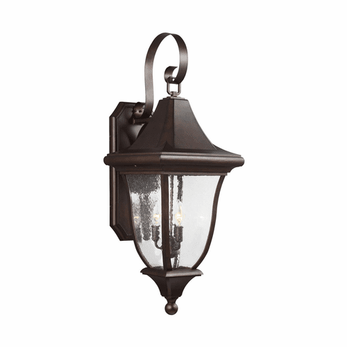 Feiss Oakmont 3-LT Outdoor Wall Lantern - Patina Bronze - OL13102PTBZ