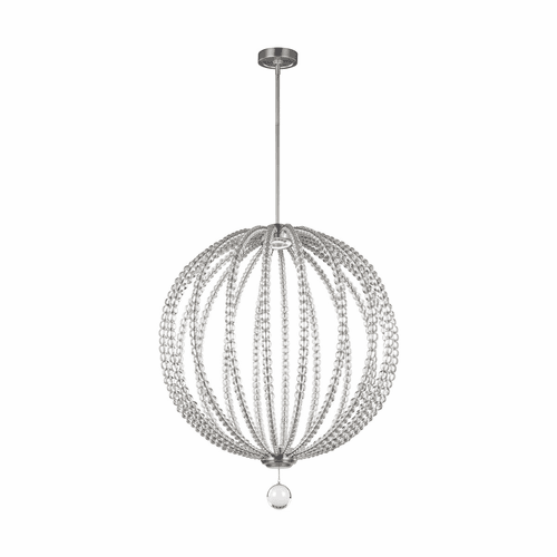 Feiss Oberlin 2-LT Pendant - Satin Nickel - P1428SN-L1