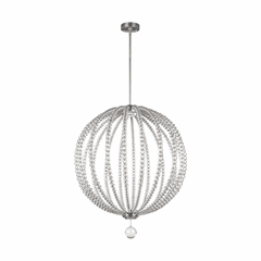 Feiss Oberlin 2-LT Pendant - Satin Nickel - P1428SN-L1
